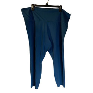 Athleta Womens Ultra High Rise Elation 7/8 Tight Leggings Plus Size 3X Blue Yoga